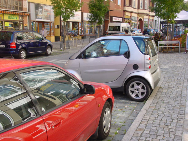 A smartcar park